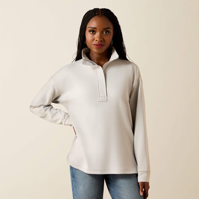 Breeze Logo 1/2 Zip Sweatshirt Front