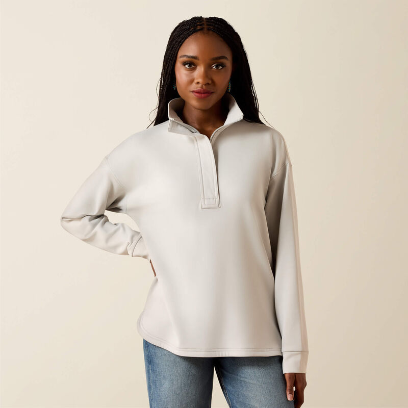 Breeze Logo 1/2 Zip Sweatshirt Front