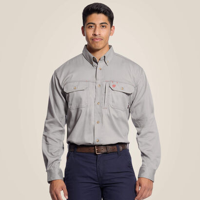 FR Solid Vent Work Shirt