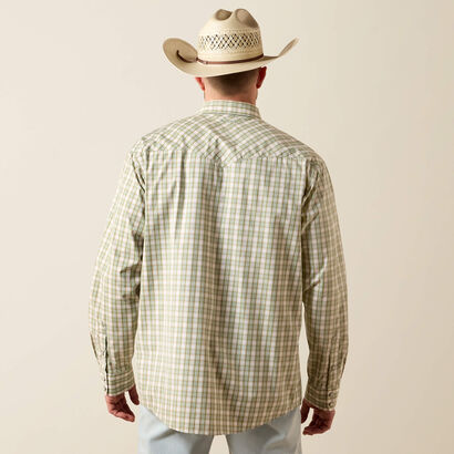 Pro Series Fraser Classic Fit Snap Shirt Back