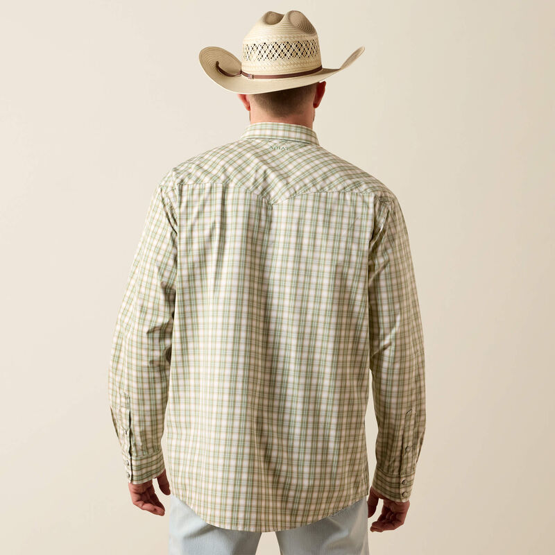 Pro Series Fraser Classic Fit Snap Shirt Back