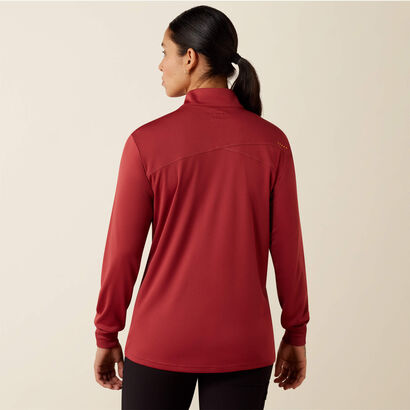 Rebar Sunblocker 1/2 Zip T-Shirt Back