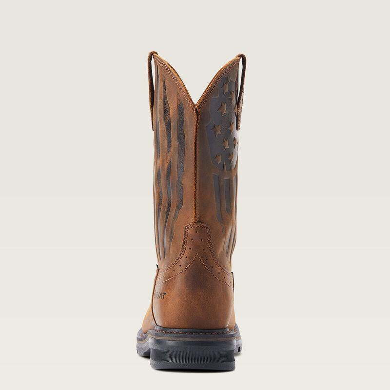 Sierra Shock Shield Patriot Steel Toe Work Boot Image 5 of 6