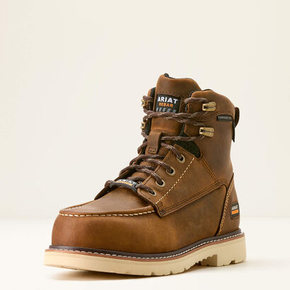 Rebar Lift Waterproof Composite Toe Work Boot 3-4 Front