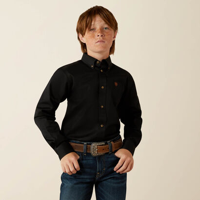 Solid Twill Classic Fit Shirt Front