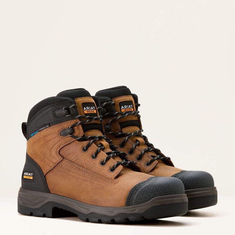 Turbo Duratread XTR 6" Waterproof Carbon Toe Work Boot Pair