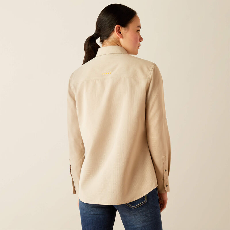 Rebar Made Tough 360 Airflow DuraStretch Work Shirt Back