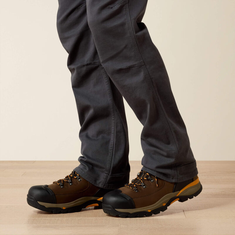 Rebar M4 Relaxed DuraStretch Washed Twill Dungaree Boot Cut Pant Image 4 of 6