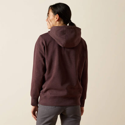Rebar Skill Set 1/2 Zip Hoodie Back