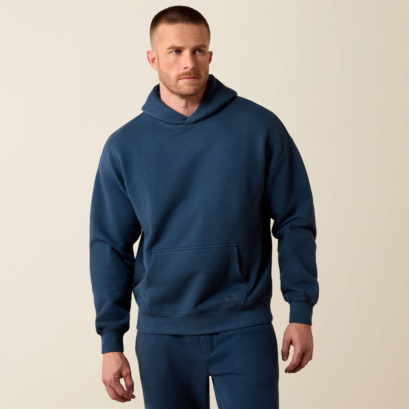 ToughStock Washed Heavyweight Fleece Hoodie Front