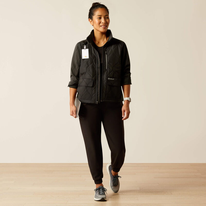 Ambroise Insulated Scrub Jacket Full