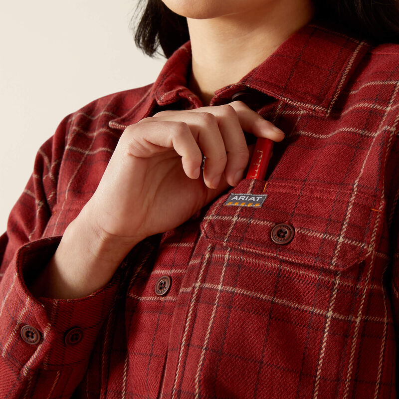 Rebar Heavy Flannel Work Shirt 01