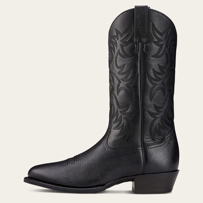Heritage R Toe Western Boot Side
