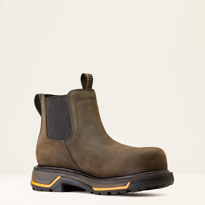 Big Rig Chelsea Waterproof Composite Toe Work Boot Medial