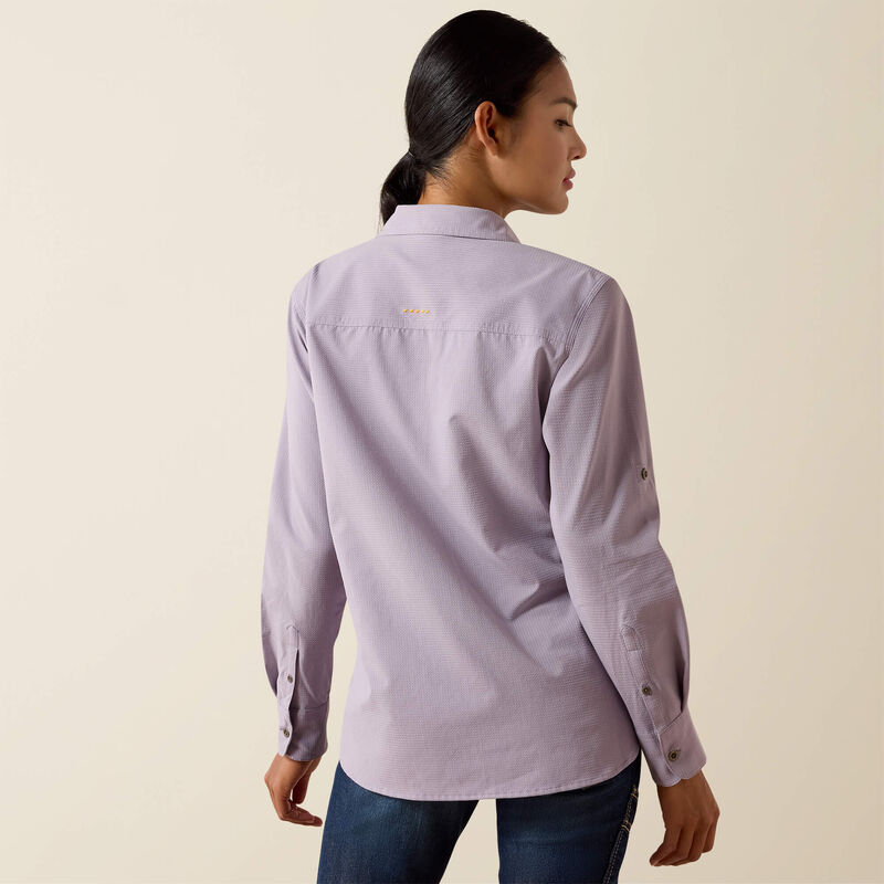 Rebar Made Tough 360 Airflow DuraStretch Work Shirt Back