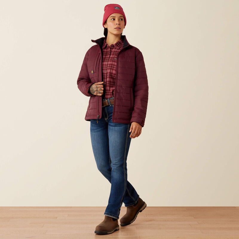 Rebar Cordura Ripstop Lightweight Insulated Jacket Full