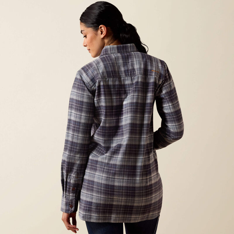 Rebar DuraStretch Flannel Tunic Back