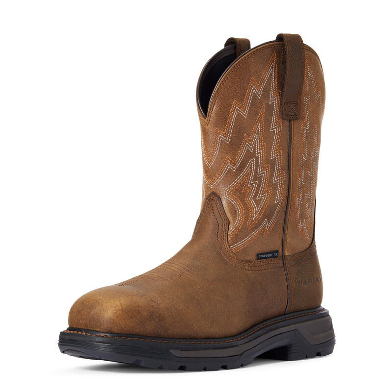Big Rig Composite Toe Work Boot 3-4 Front