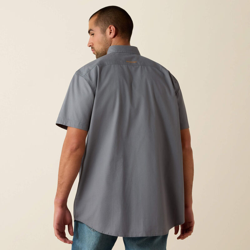 Rebar Made Tough DuraStretch Work Shirt Back