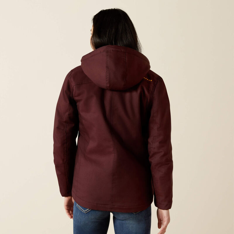 Rebar DuraCanvas Insulated Jacket Back