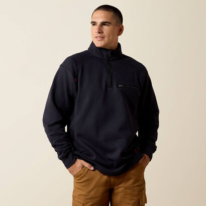 FR Rev 1/4 Zip Top Front