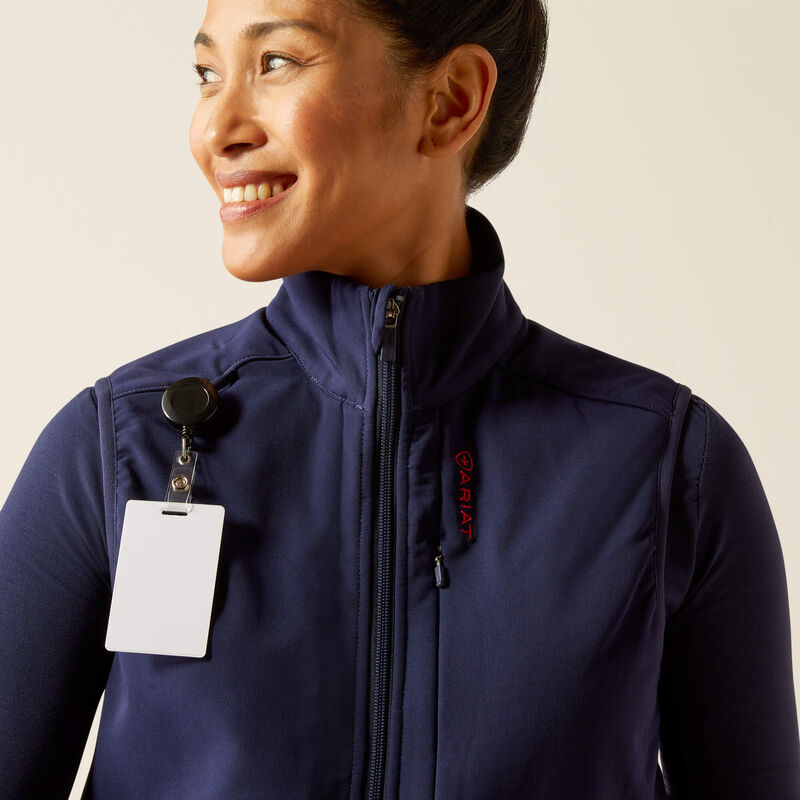 Sina Fleece Scrub Vest 02