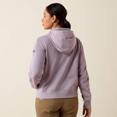 Rebar Lightweight Cropped Hoodie Back