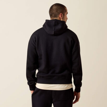 ToughStock Washed Heavyweight Fleece Hoodie Back