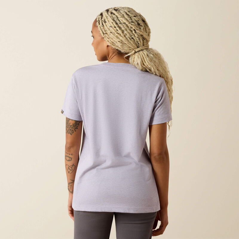 Rebar Cotton Strong Space Dyed T-Shirt Back