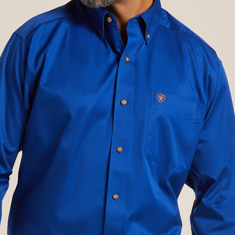 Solid Twill Classic Fit Shirt Image 6 of 5