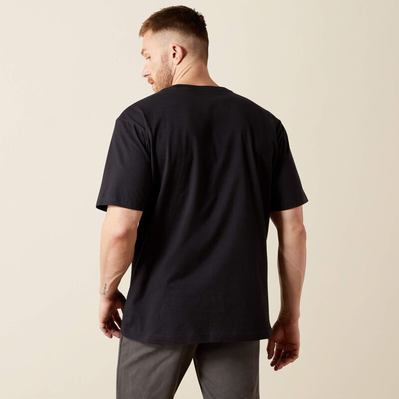 Rebar Cotton Strong Standard Pocket T-Shirt Back