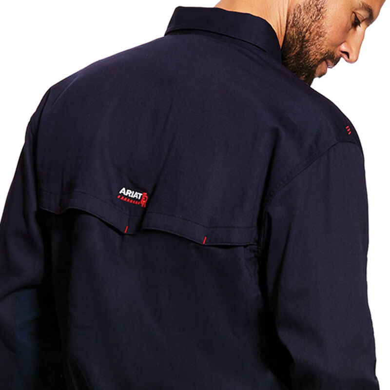 FR Solid Vent Work Shirt 05