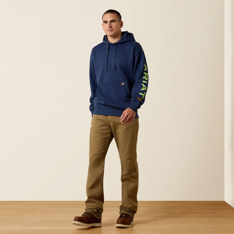 Rebar Workman Graphic Hoodie Full