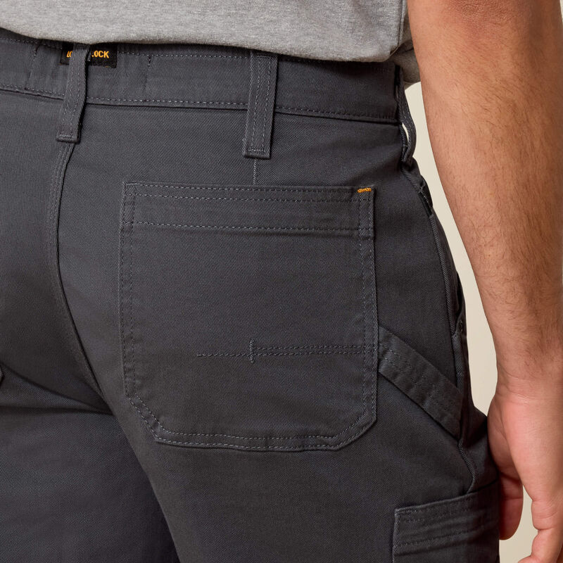Rebar M4 Relaxed DuraStretch Washed Twill Dungaree Boot Cut Pant Image 6 of 6