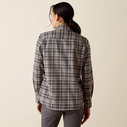 Rebar Flannel DuraStretch Work Shirt Back