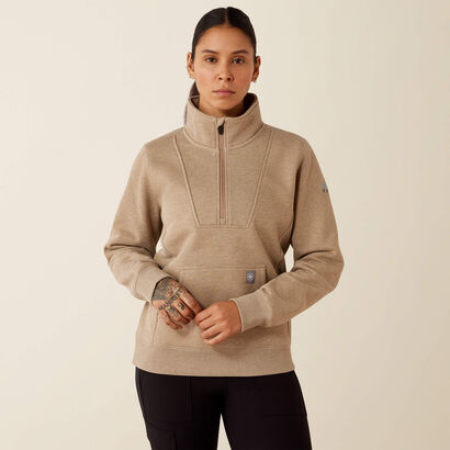 Rebar Traverse Funnel Neck Sweatshirt Front